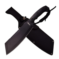 Jungle Master Wooden Handle Sawback Machete w/ Paracord (K-JM-034)