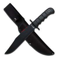 M-Tech USA Black Bowie Knife w/ Sheath 356mm (K-MT-096)
