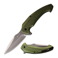 M-Tech USA Green Ball Bearing Pivot Pocket Knife 203mm (K-MT-1063GN)
