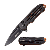M-Tech USA Black Ball Bearing Pivot Pocket Knife 100mm When Closed (K-MT-1120BZ)