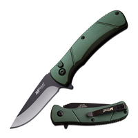 M-Tech USA Ball Bearing Green Folding Knife 101mm Closed Length (K-MT-1149GN)
