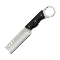 M-Tech USA Silver Fixed Blade Razor Blade 203mm (K-MT-20-25S)