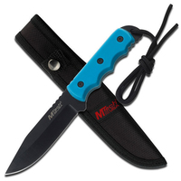M-Tech USA General Outdoors Knife with Sheath - Blue (K-MT-20-35BL)