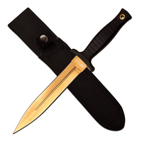 M-Tech USA Gold Titanium Coated Dagger w/ Sheath 285mm (K-MT-20-77GD)