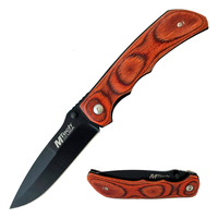 M-Tech USA Pakkawood Handle Folding Knife 114mm Closed Length (K-MT-408)