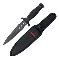 M-Tech USA Black Fixed Blade Knife w/ Sheath 292mm (K-MT-454)