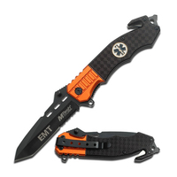 M-Tech USA Emergency Services Safety Knife 127mm Closed (K-MT-740EM)