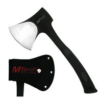 M-Tech USA Black Axe with Black Nylon Sheath 280mm (K-MT-AXE)