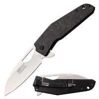 M-Tech USA Evolution Glow Handle Folding Knife 203mm (K-MTE-FDR035-BL)