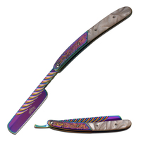 Master USA Rainbow Folding Razor 140mm Closed Length (K-MU-1014RB)