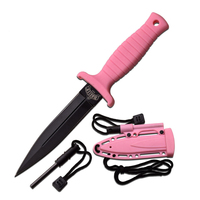 Master USA Pink Dagger w/ Fire Starter 171mm (K-MU-1141PK)