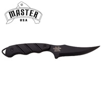 Master USA Black Nylon Stainless Steel Fixed Blade Knife 229mm (K-MU-1148)