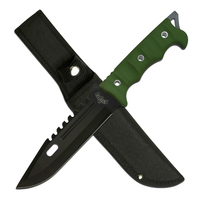 Master USA Green Full Tang Tactical Knife w/ Sheath 298mm (K-MU-20-02GN)