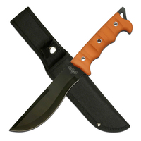 Master USA Orange Full Tang Tactical Knife w/ Sheath 298mm (K-MU-20-02OR)