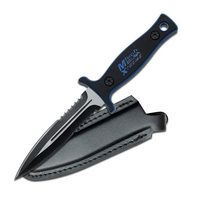 M-Tech USA Xtreme Blue Double-Edged Knife w/ Sheath (K-MX-8059BL)