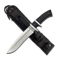 M-Tech USA Xtreme Silver Fixed Blade Knife w/ Sheath 330mm (K-MX-8090SL)