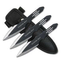 Perfect Point Thunder Bolt Throwing Knives 140mm 3pcs (K-RC-595-3)