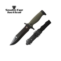 Snake Eye Tactical Outdoor Stainless Steel Bowie Knife (K-SE-5133GN)