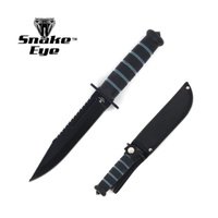 Snake Eye Tactical Fixed Stainless Steel Sawback Hunting Knife (K-SE-8108-4)