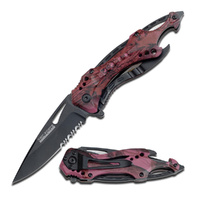 Tac-Force Pink Camo Stainless Steel Pocket Knife (K-TF-705PCNS)