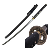 Ten Ryu Handmade Dragon Samurai Sword Black 1041mm (K-TR-036BK)