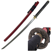 Ten Ryu Handmade Dragon Samurai Sword Red 1041mm (K-TR-036RD)