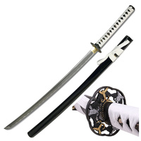 Ten Ryu Handmade Samurai Sword Cord Wrapped Handle White 1066mm (K-TR-037)