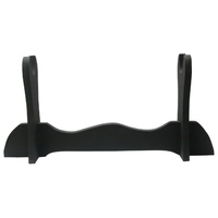 Blades USA Wooden Sword Stand with Sleek Black Finish (K-WS-1SC)