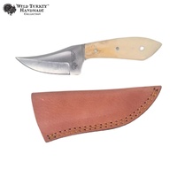 Wild Turkey Bone Handle Stainless Steel Hunting Knife 178mm (K-WT-506BN)