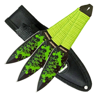 Z-Hunter Zombie Thrower Set 3pcs w/ Sheath (K-ZB-106-3)