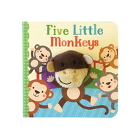 Five Little Monkies Puppet Book (LAK204930)