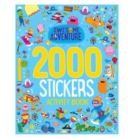 Awesome Adventure 2000 Stickers Activity Book (LAK205838)