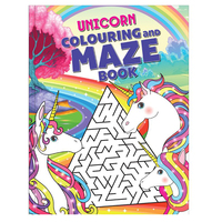 Unicorn Colouring and Maze Book (LAK205906)