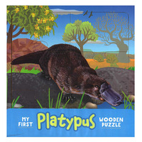 Platypus Jigsaw Wooden Puzzle 6 Pieces (LAK210634)