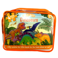 Travel Mates Jigsaw Dinosaurs 4-6 Pieces (LAK211464)