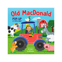 Lake Press Old MacDonald Pop-Up on Every Page Childrens Book (LAK220626)