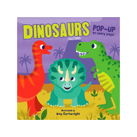 Lake Press Dinosaurs Roar Pop-Up on Every Page Childrens Book (LAK220633)