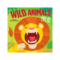 Lake Press Wild Animals Pop-Up on Every Page Childrens Book (LAK222347)