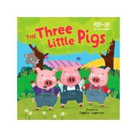 Lake Press The Three Little Pigs Pop-Up on Every Page Childrens Book (LAK223450)