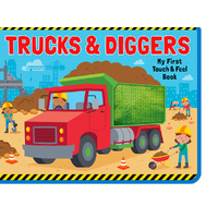 Lake Press Trucks & Diggers My First Touch & Feel Book for Children (LAK226758)