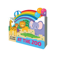 Lake Press My First Colours At the Zoo Childrens Book (LAK227298)