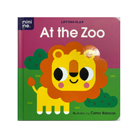 Lake Press Mini Me Lift the Flap At the Zoo Childrens Book (LAK227823)