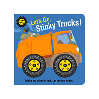 Lake Press Spin Me Lets Go Stinky Trucks Childrens Book (LAK228080)