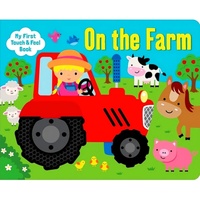 Lake Press On the Farm Touch & Feel Book for Ages 3+