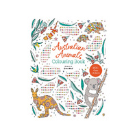 Lake Press Australian Animals Colouring Book for Children (LAK229834)