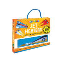 Lake Press Create It Jet Fighters Origami Activity Case for Kids (LAK229889)