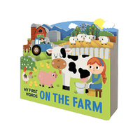 Lake Press My First Words On the Farm Childrens Book (LAK230526)
