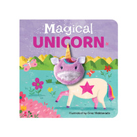 Lake Press Magical Unicorn Finger Puppet Childrens Book (LAK230571)