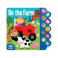 Lake Press On The Farm Interactive Childrens Sound Book (LAK231288)