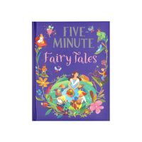 Lake Press Five-Minute Fairy Tales Childrens Book (LAK231707)